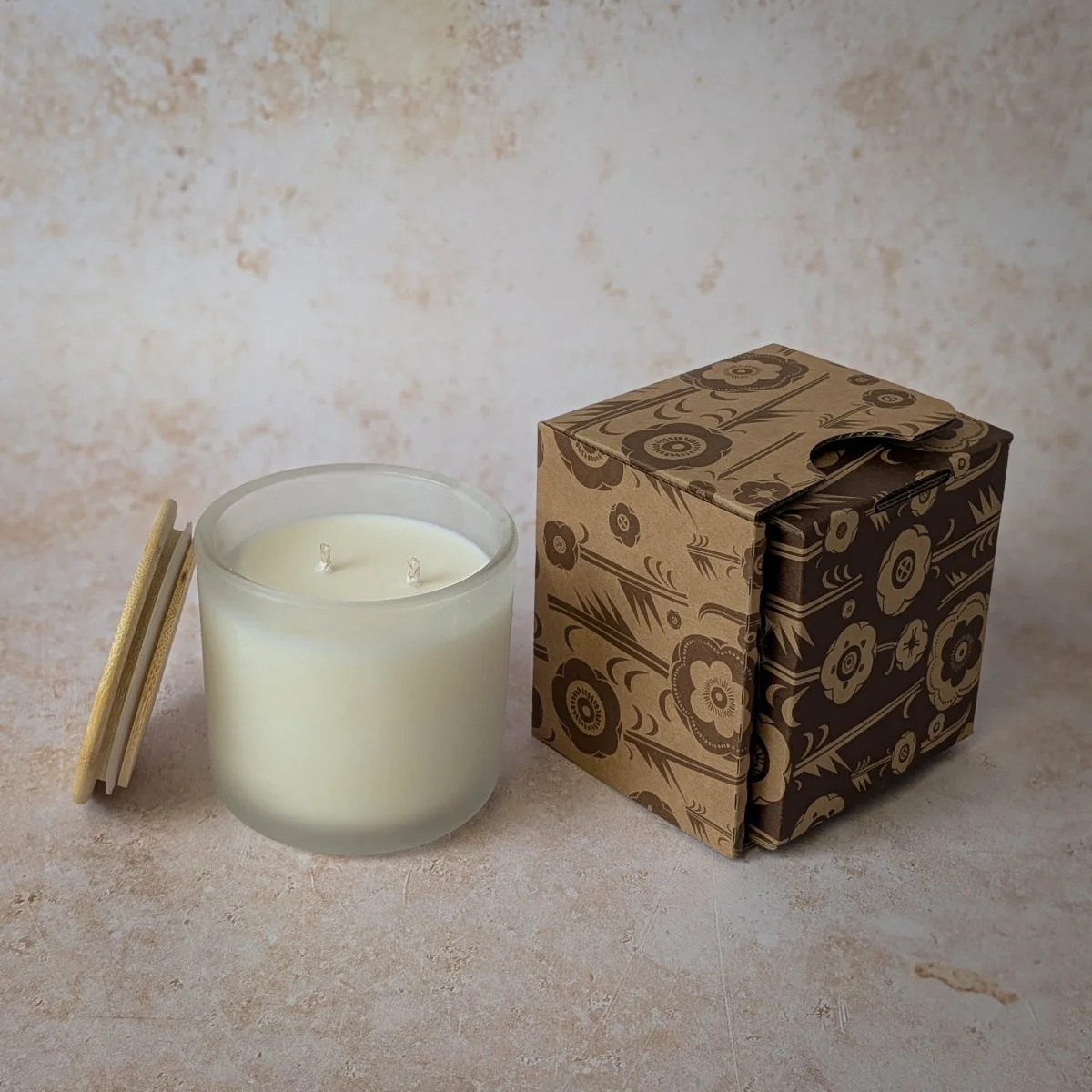 Vela de la Hacienda Spa (cedarwood & orange candle)